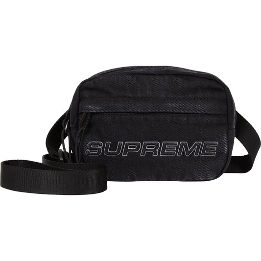 Supreme Denim Mini Shoulder Bag "Black"