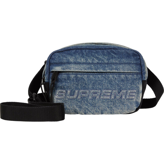 Supreme Denim Mini Shoulder Bag "Washed Indigo"