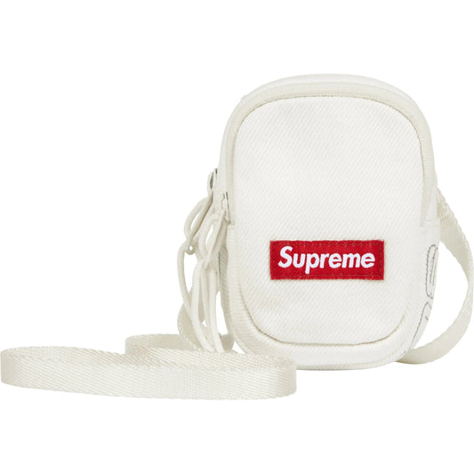 Supreme Denim Mini Utility Bag "White"