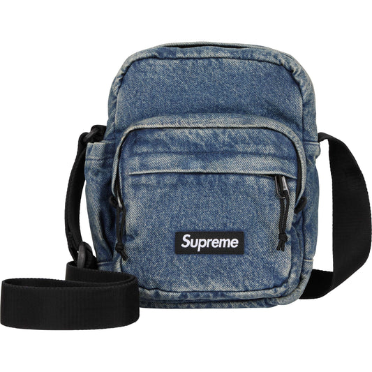 Supreme Denim Shoulder Bag "Washed Indigo"