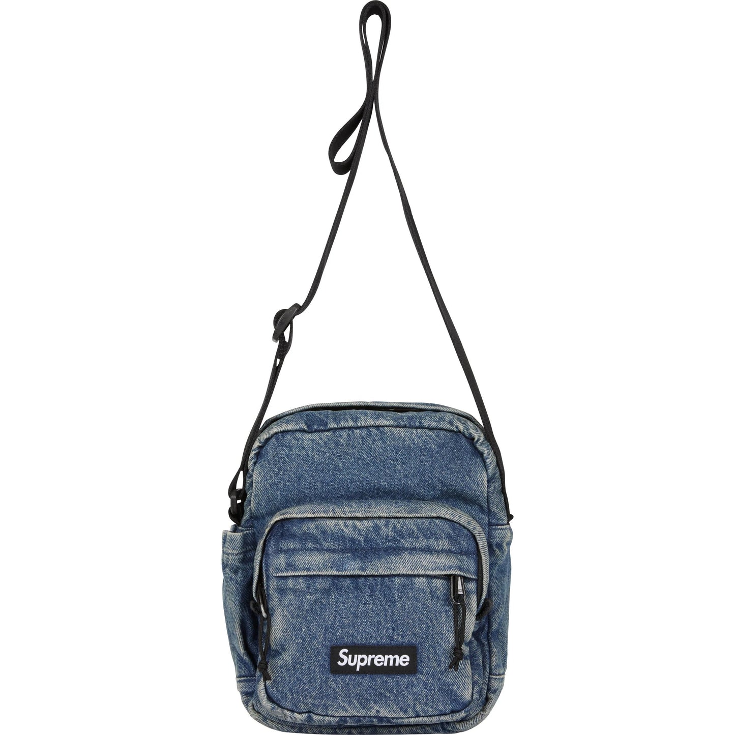 Supreme Denim Shoulder Bag "Washed Indigo"