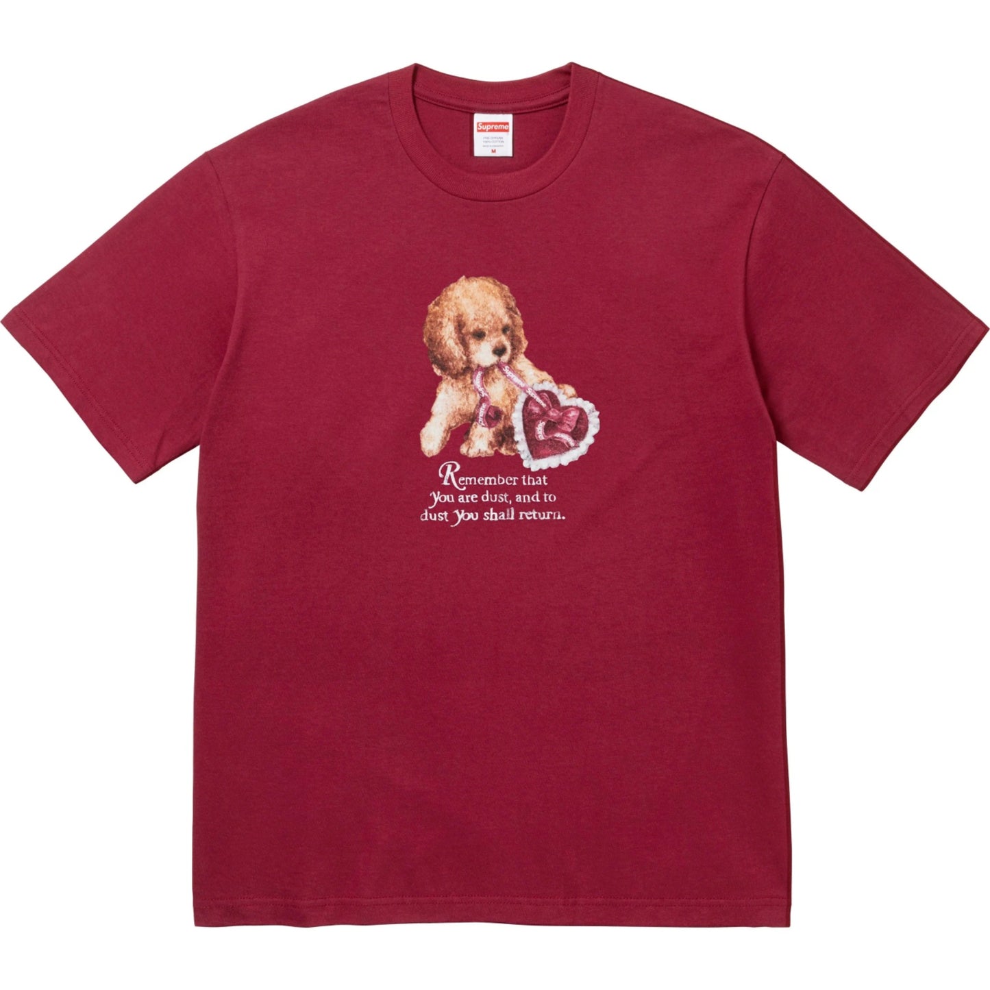 Supreme Dust Tee "Cardinal"