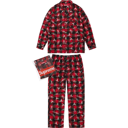 Supreme Holiday Pajama Set "Plaid"