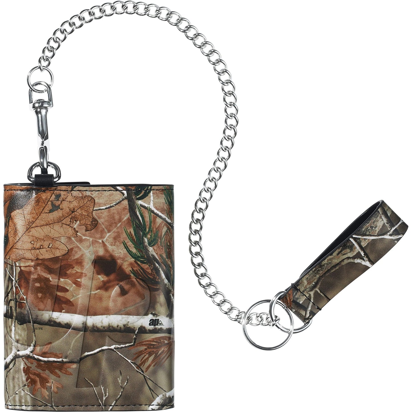 Supreme Leather Chain Wallet "Realtree AP Camo"