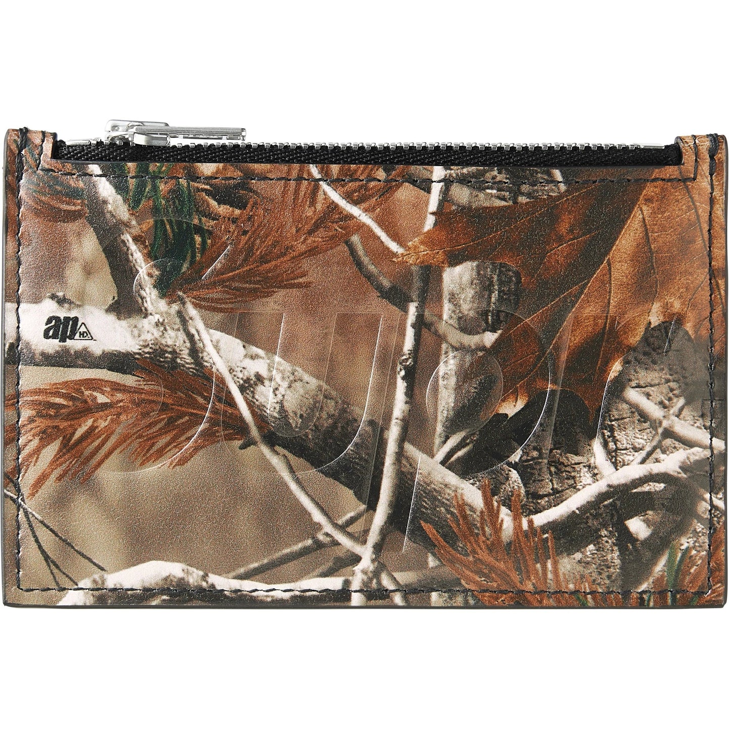 Supreme Leather Zip Card Holder "Realtree AP Camo"