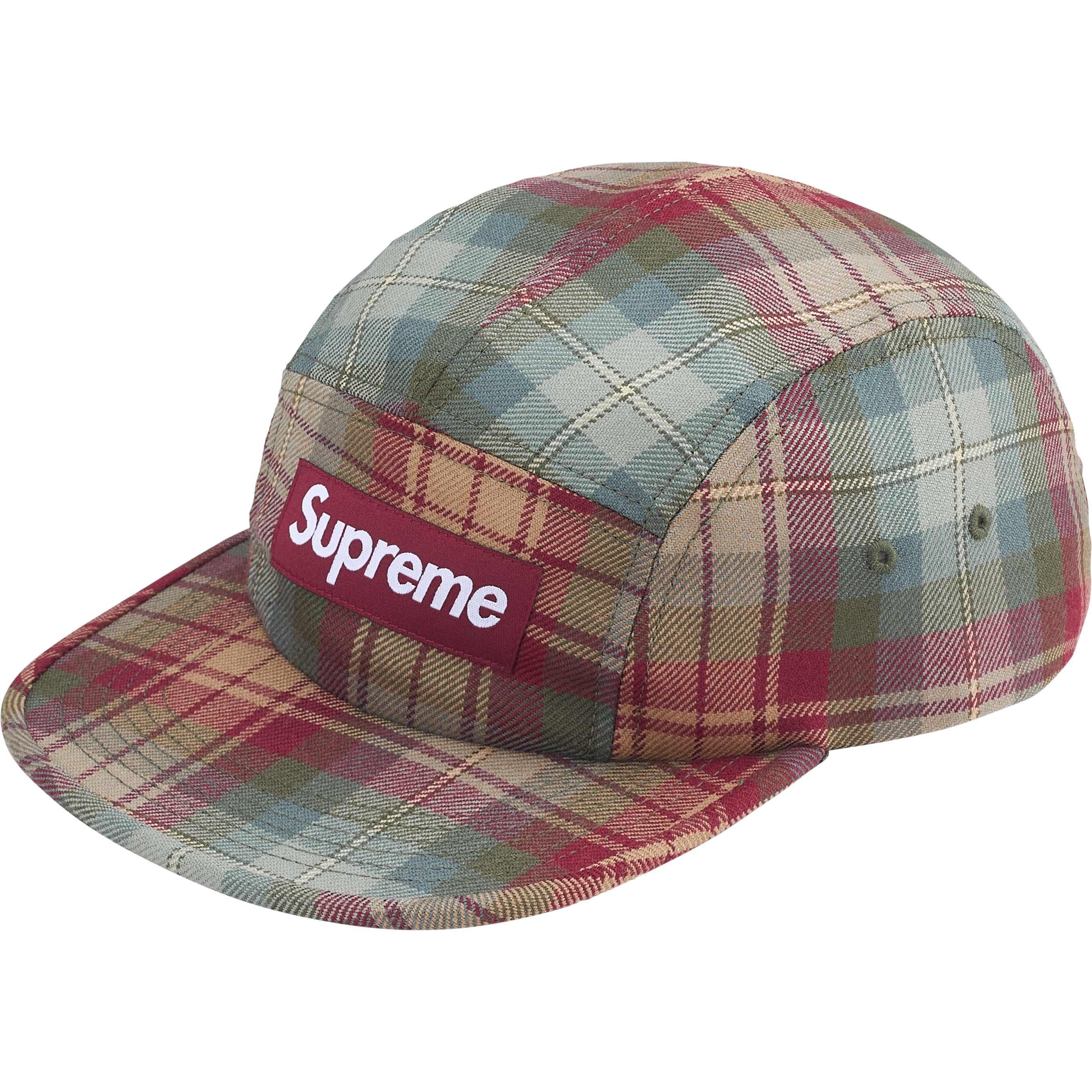 Supreme Lochcarron® Camp Cap Olive 25fw Supreme Lochcarron Camp Cap 