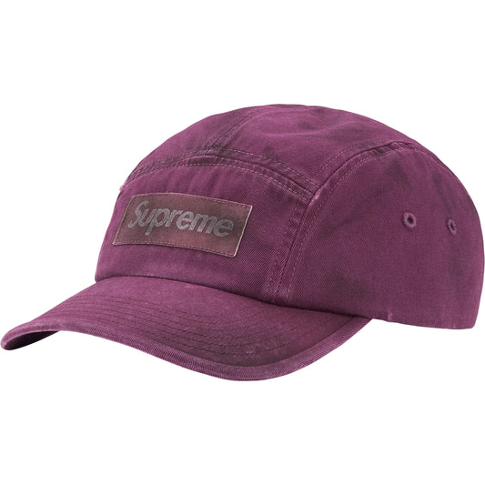 Supreme Overdyed Camp Cap "Plum"
