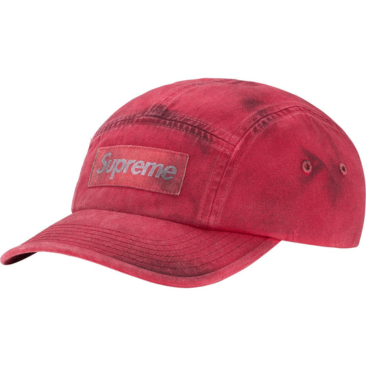 Supreme Overdyed Camp Cap "Red"