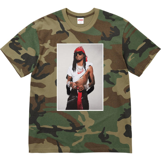 Supreme Playboi Carti Tee "Woodland Camo"