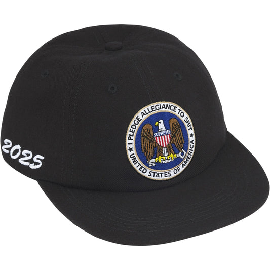 Supreme Pledge Allegiance 6-Panel "Black"