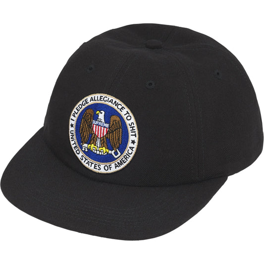 Supreme Pledge Allegiance 6-Panel "Black"