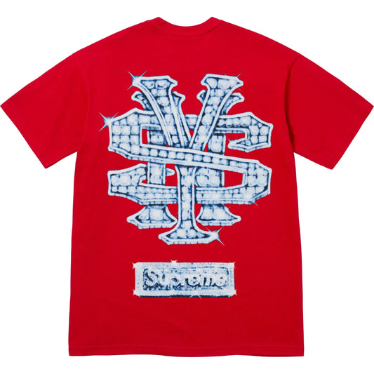 Supreme Snowman Tee "Red"