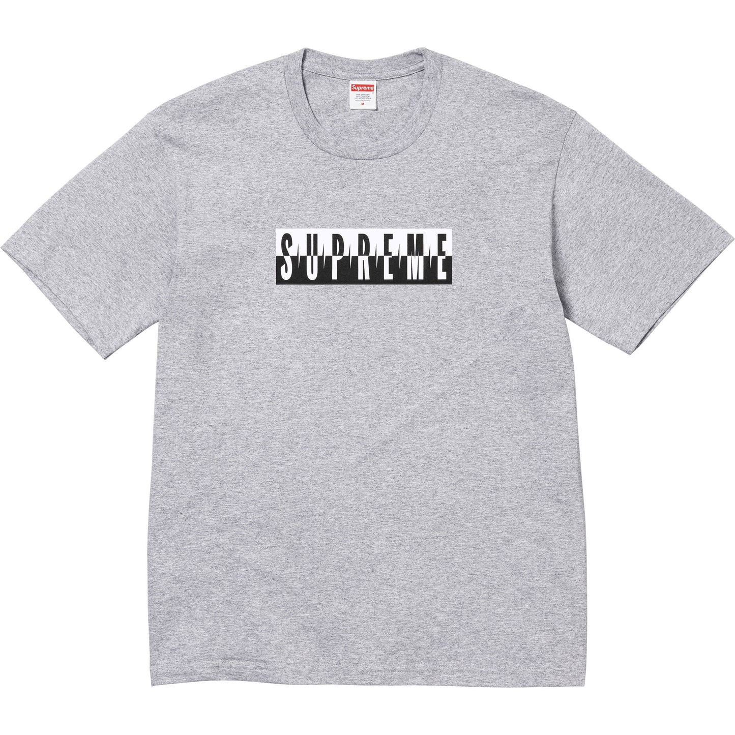 Supreme Split Tee "Heather Grey"