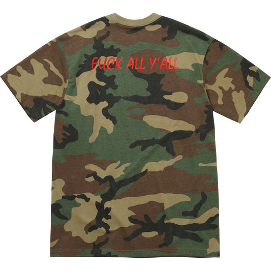 Supreme Split Tee "Woodland Camo"