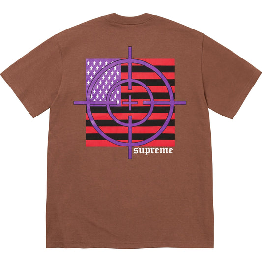 Supreme Target Tee "Brown"