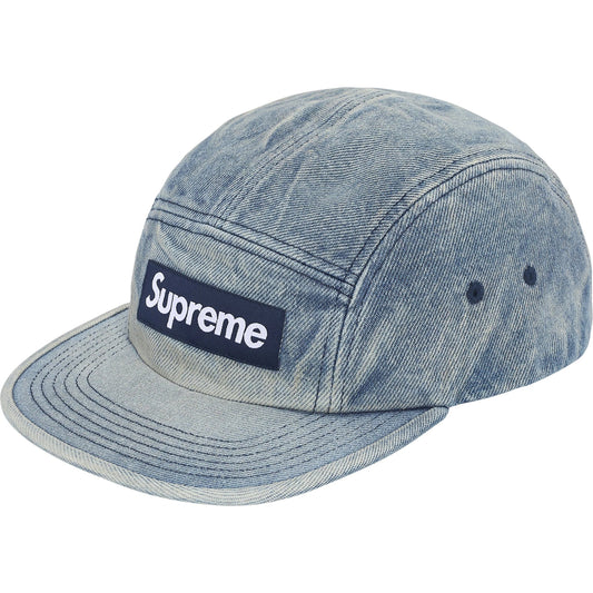 Supreme Washed Chino Twill Camp Cap "Denim"
