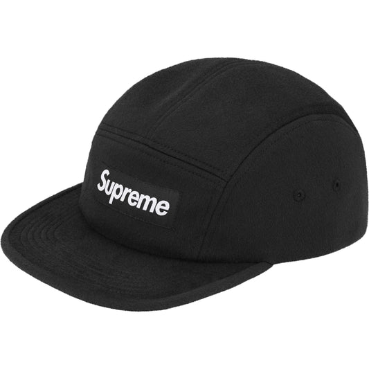 Supreme Loro Piana Wool Camp Cap "Black"