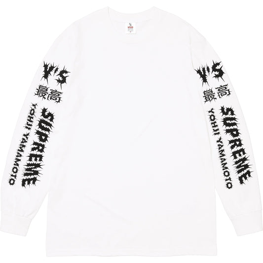 Supreme Y's L/S Tee "White"