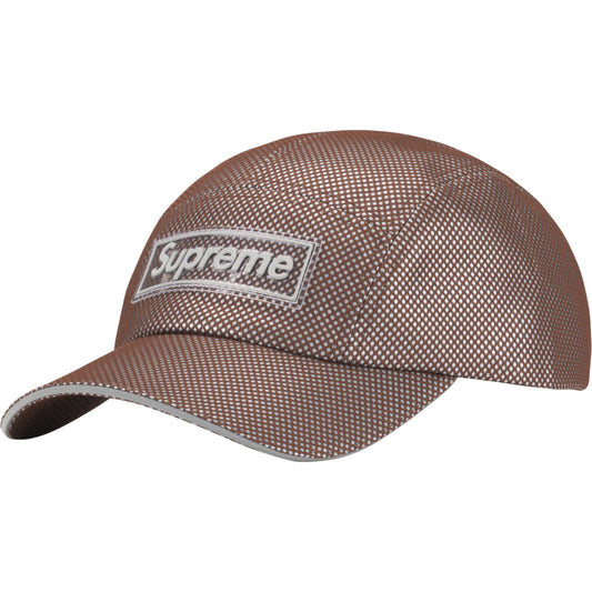 Supreme Metallic Mesh Camp Cap "Brown"