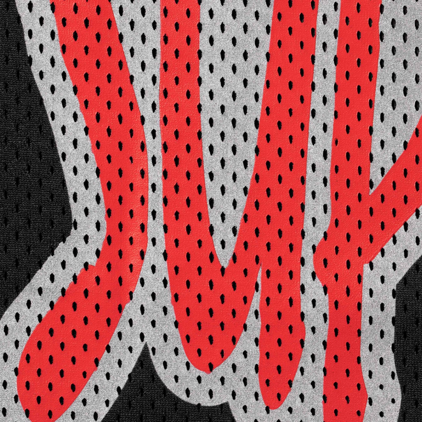 Supreme Reflective Football Jersey "Black"