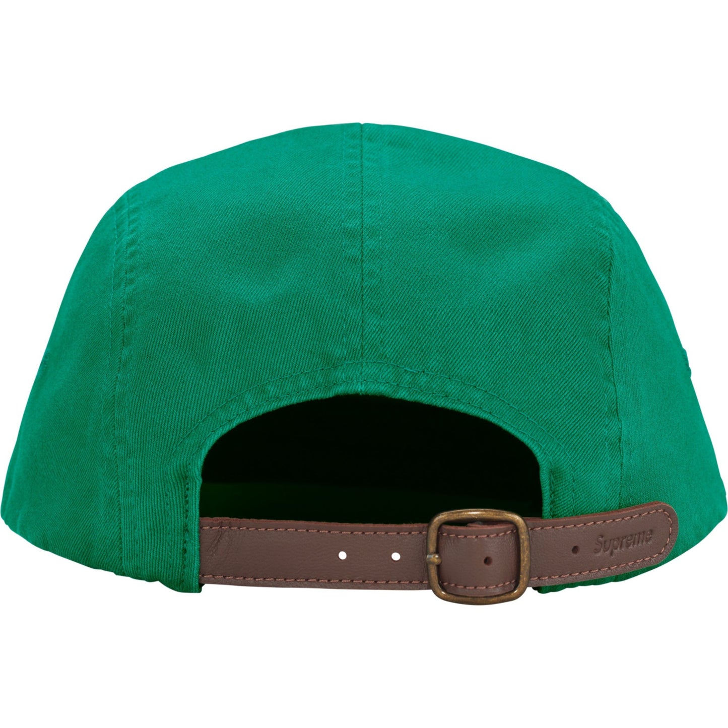 Supreme Washed Chino Twill Camp Cap "Green"