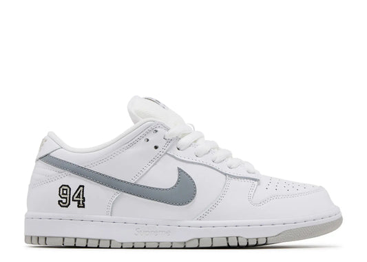 Supreme x Nike SB Dunk Low "White"