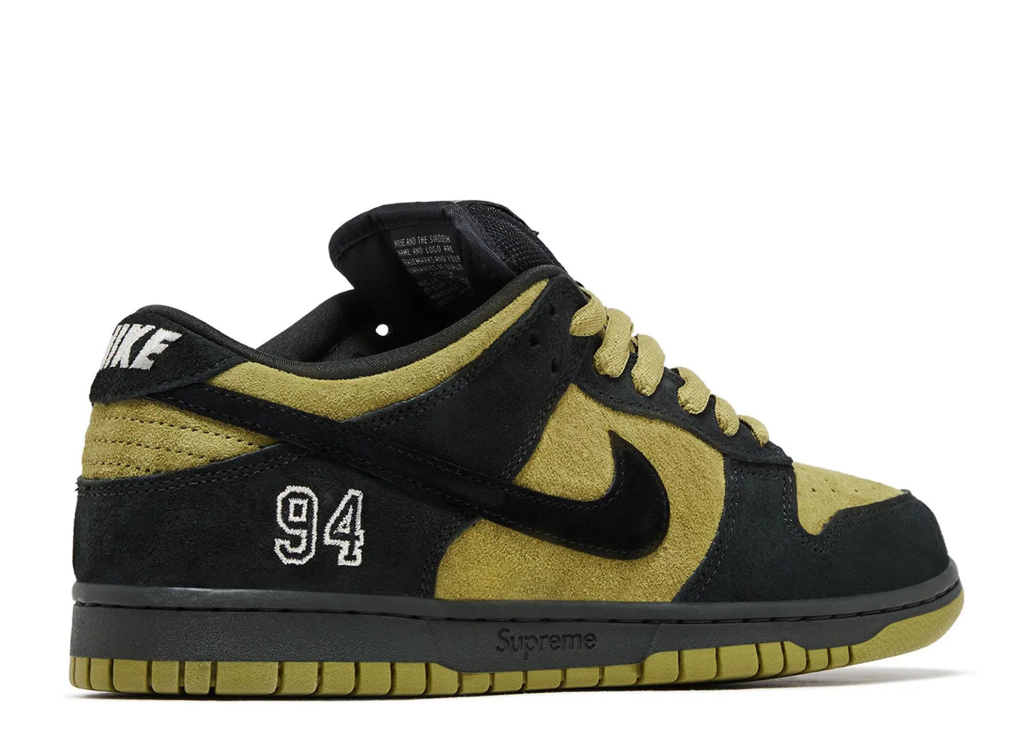 Supreme x Nike SB Dunk Low "Camper Green"