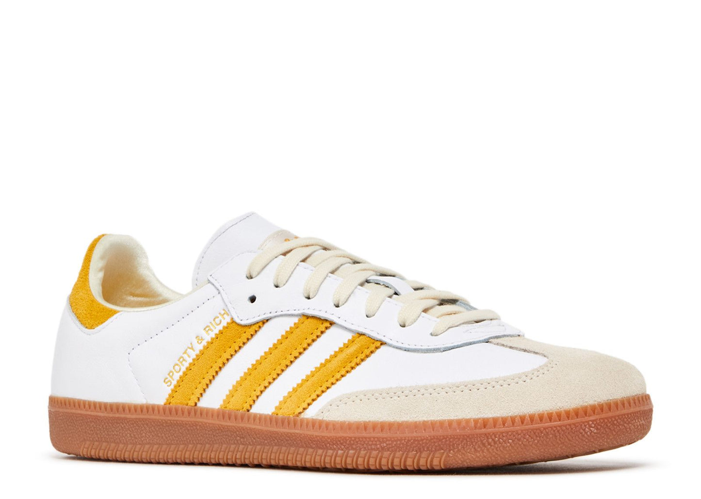 Sporty & Rich x Adidas Samba "White/Bold Gold"