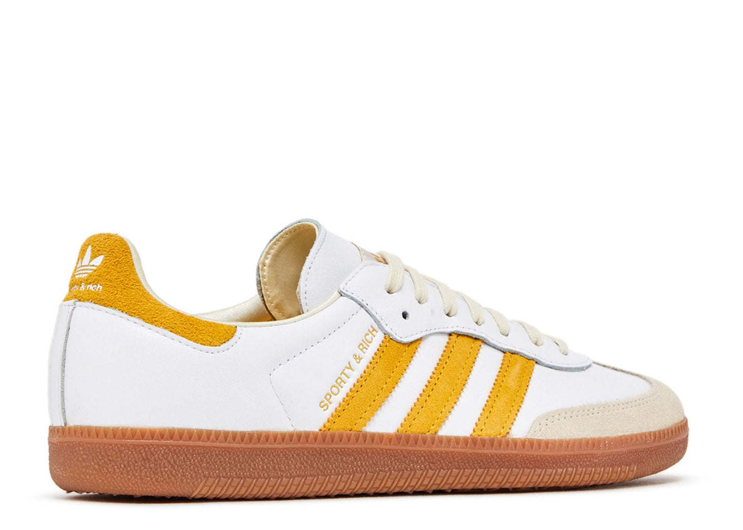 Sporty & Rich x Adidas Samba "White/Bold Gold"