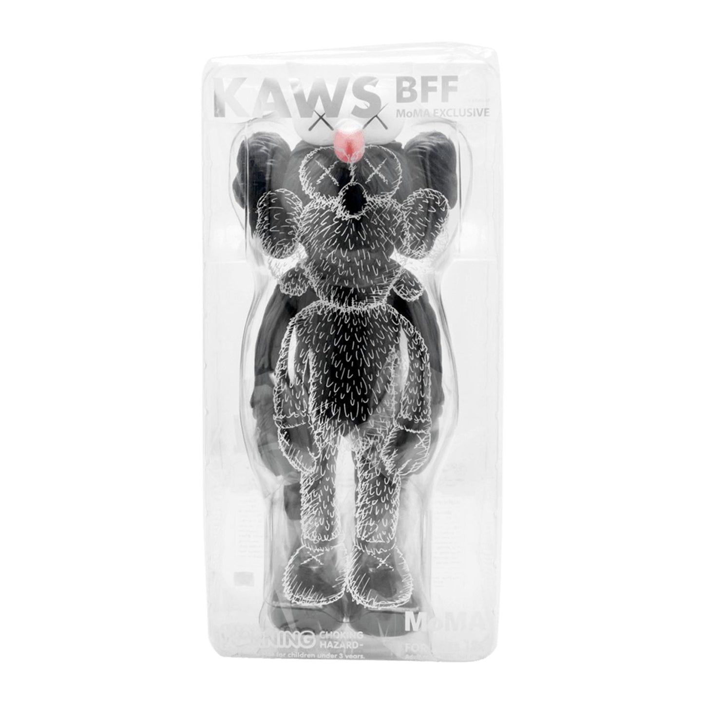 KAWS BFF Open Edition Vinyl Figure "Black"
