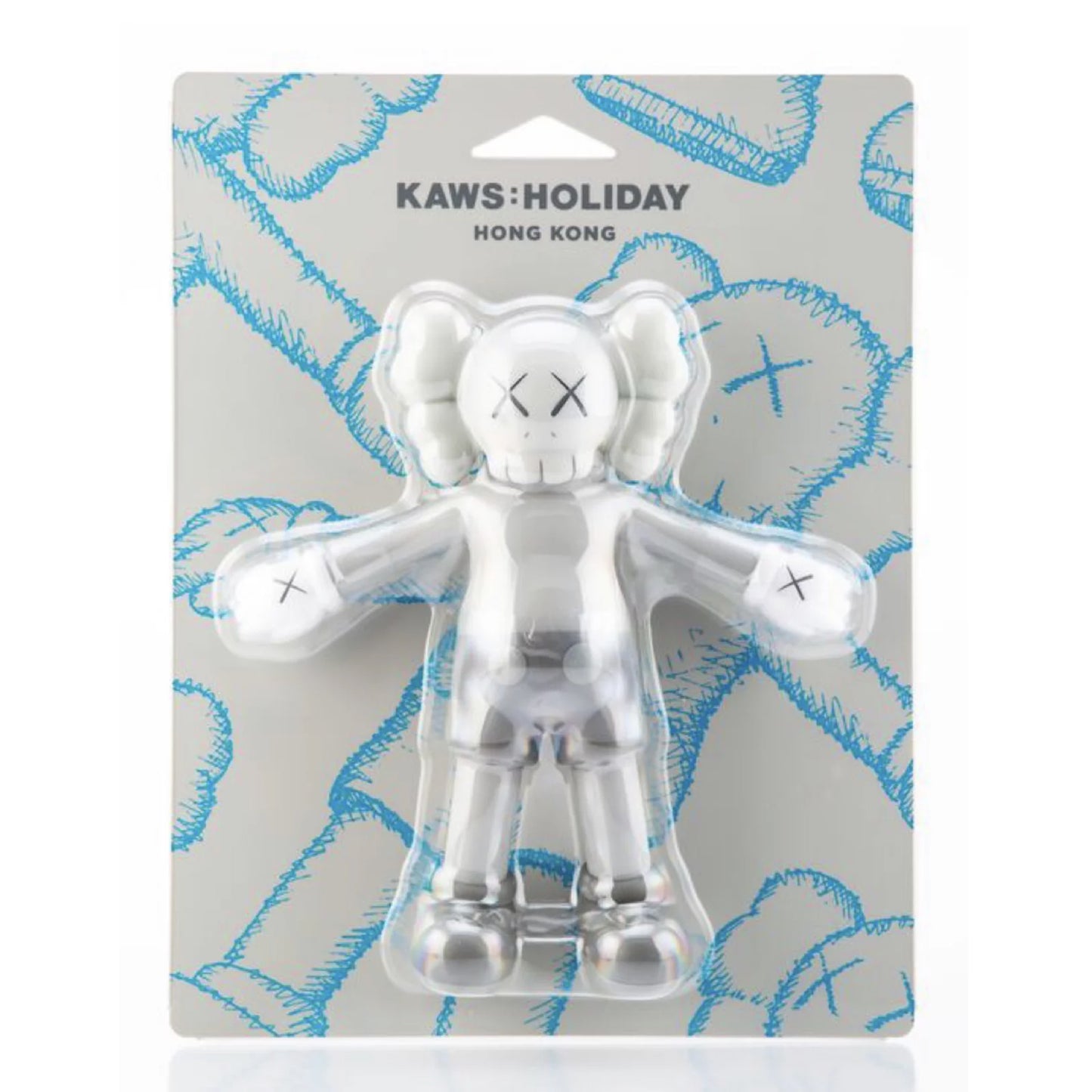 KAWS Holiday Hong Kong Bath Toy "Grey"