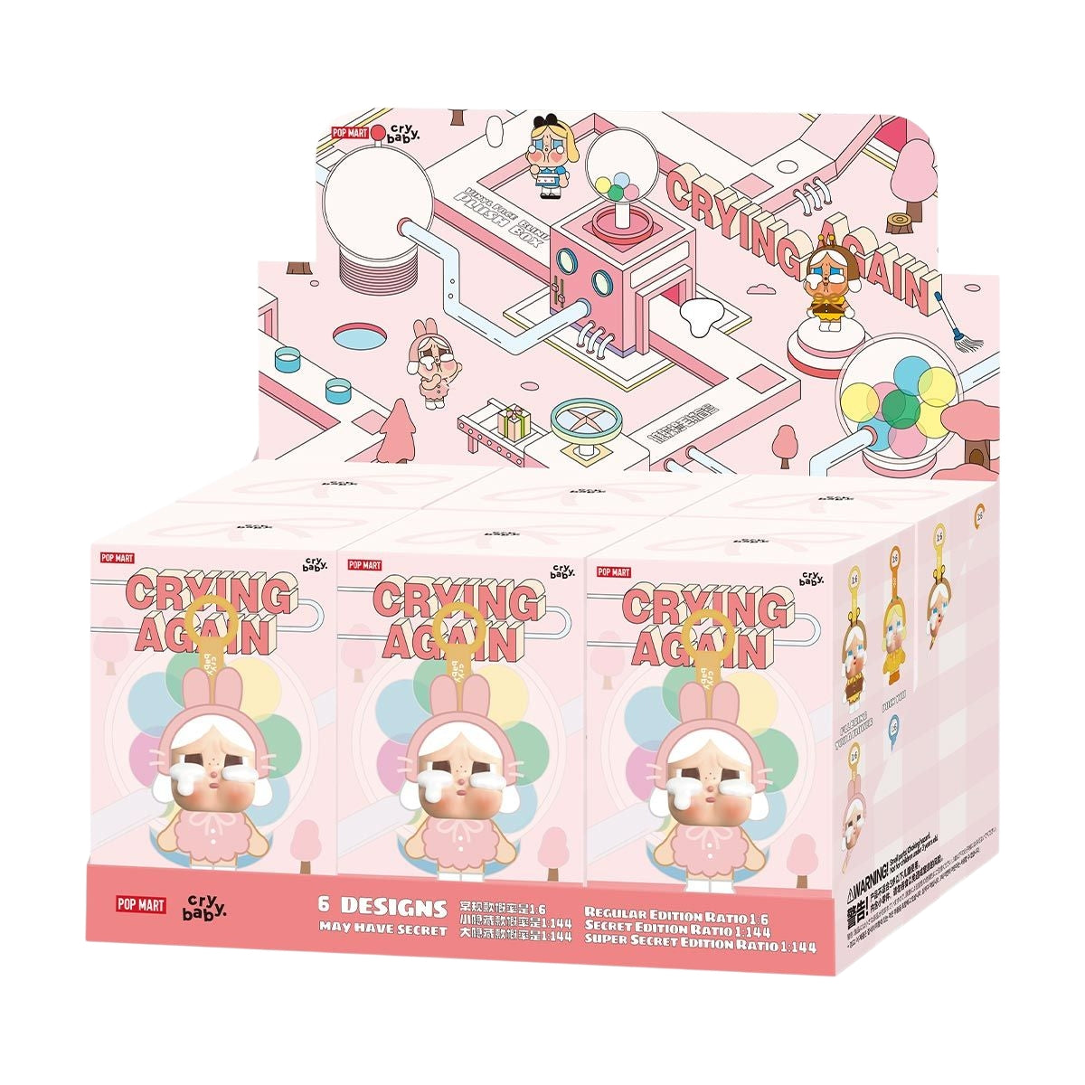 CRYBABY Crying Again Series-Vinyl Plush Blind Box