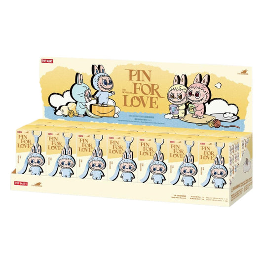 THE MONSTERS Labubu Pin For Love Series-Vinyl Plush Pendant (A - M)