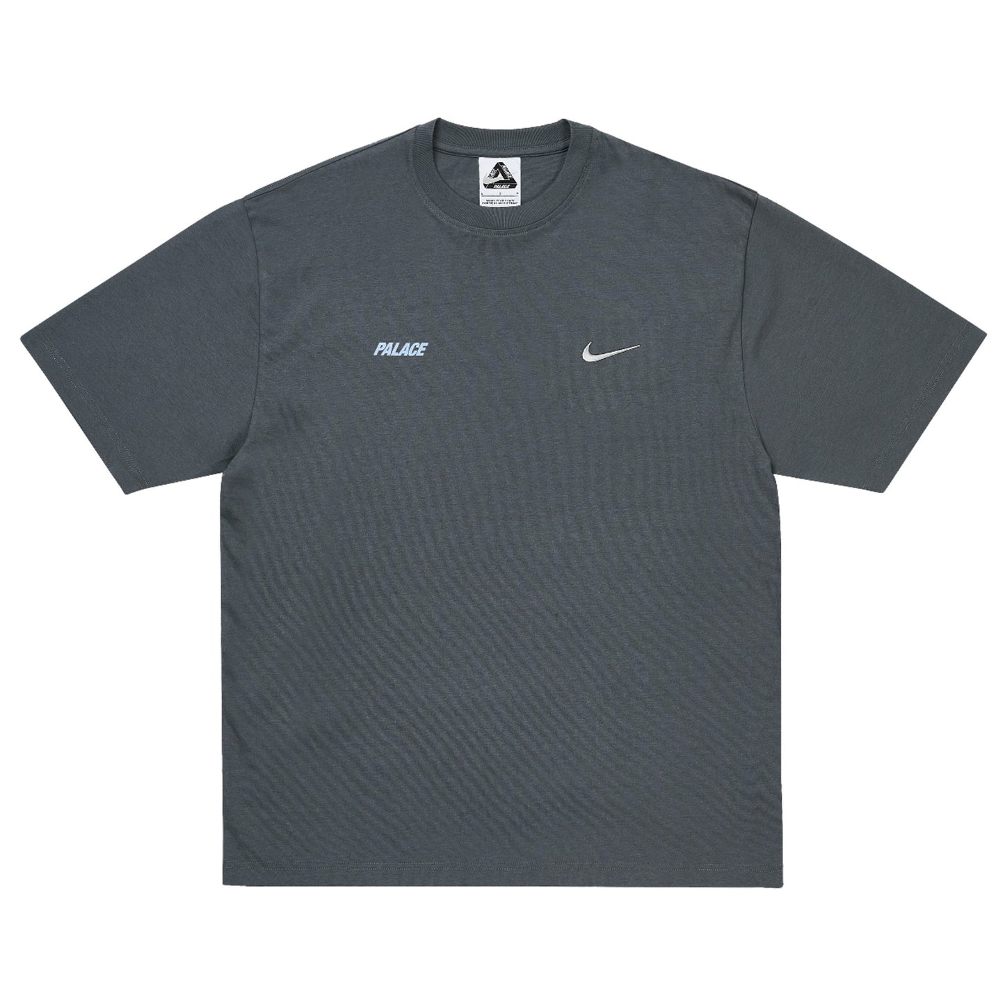 Palace Nike Font Swoosh T-Shirt "Charcoal"