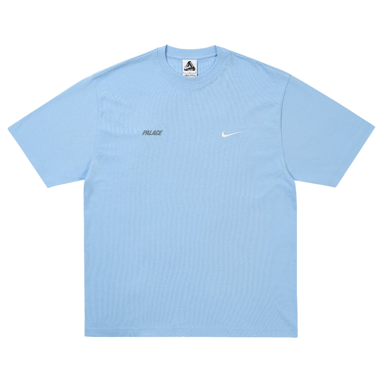 Palace Nike Font Swoosh T-Shirt "Sky Blue"