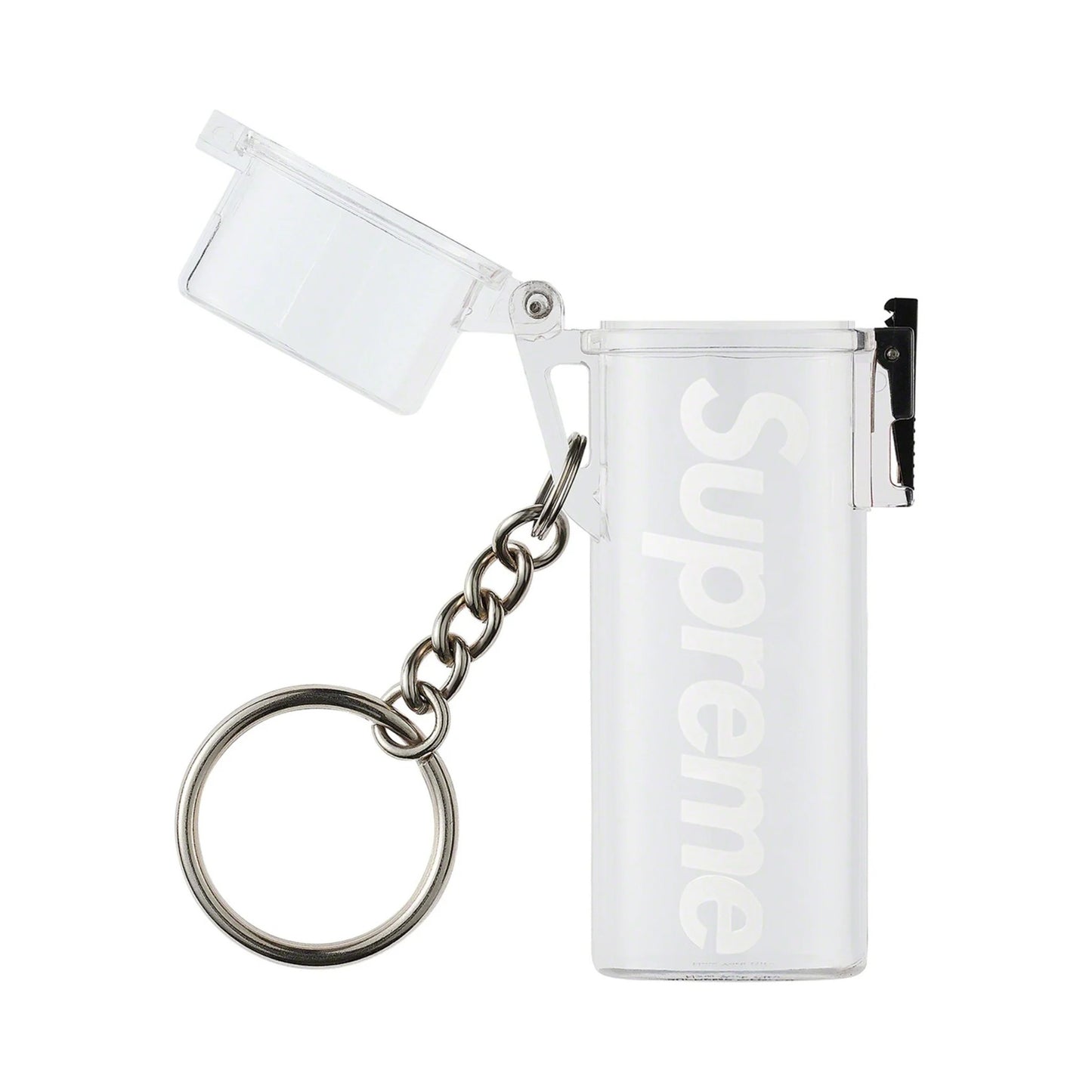 Supreme Waterproof Lighter Case Keychain "Clear"