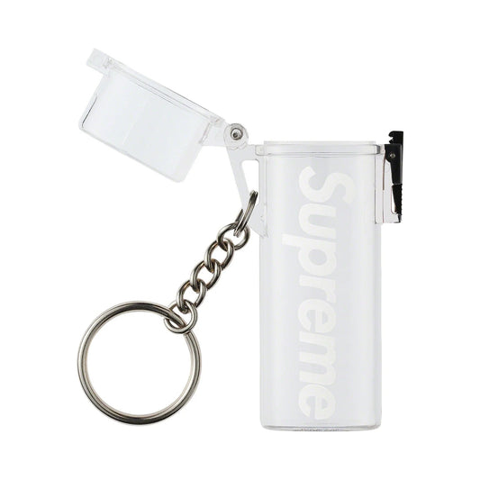Supreme Waterproof Lighter Case Keychain "Clear"