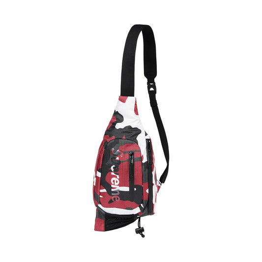 Supreme Sling Bag "Red Camo"