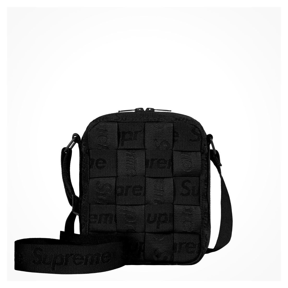 Supreme Woven Shoulder Bag "Black"