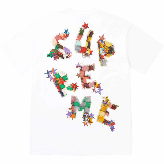 Supreme Patchwork Tee "White"