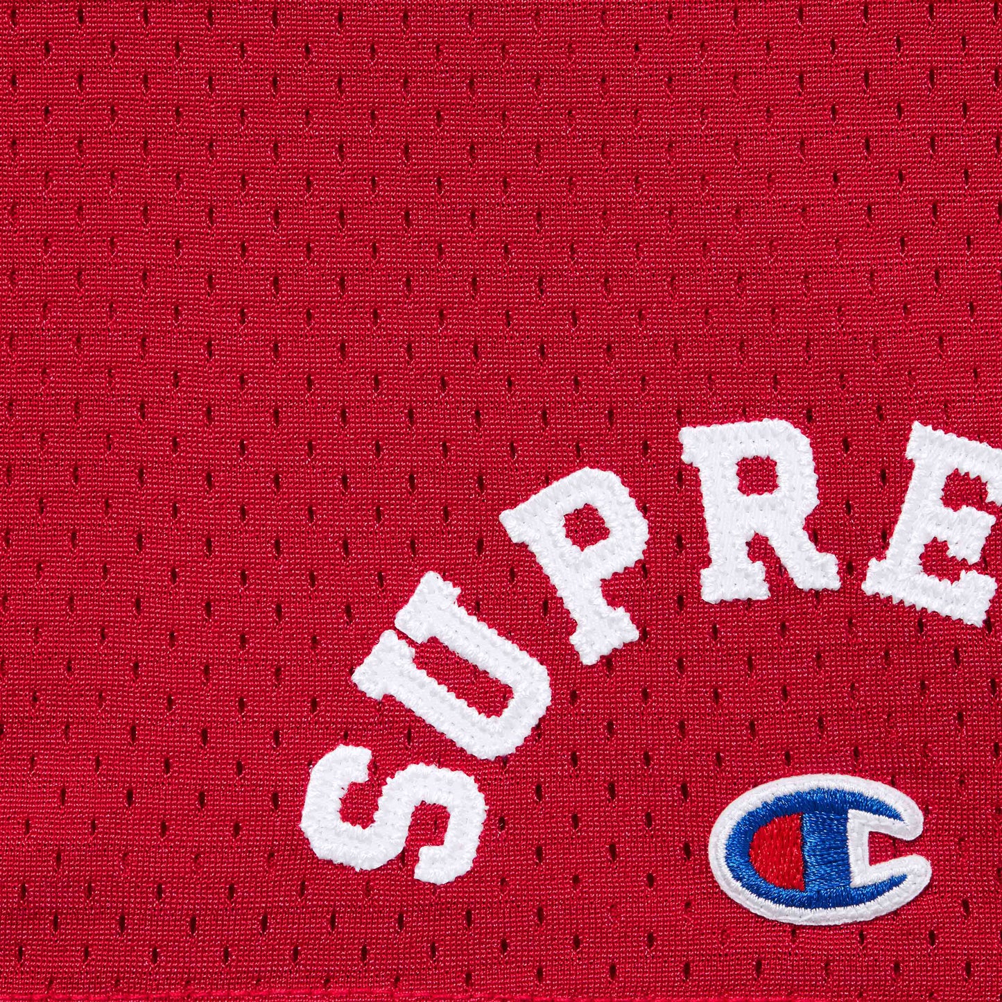 Supreme x Champion Mesh Short "Red"
