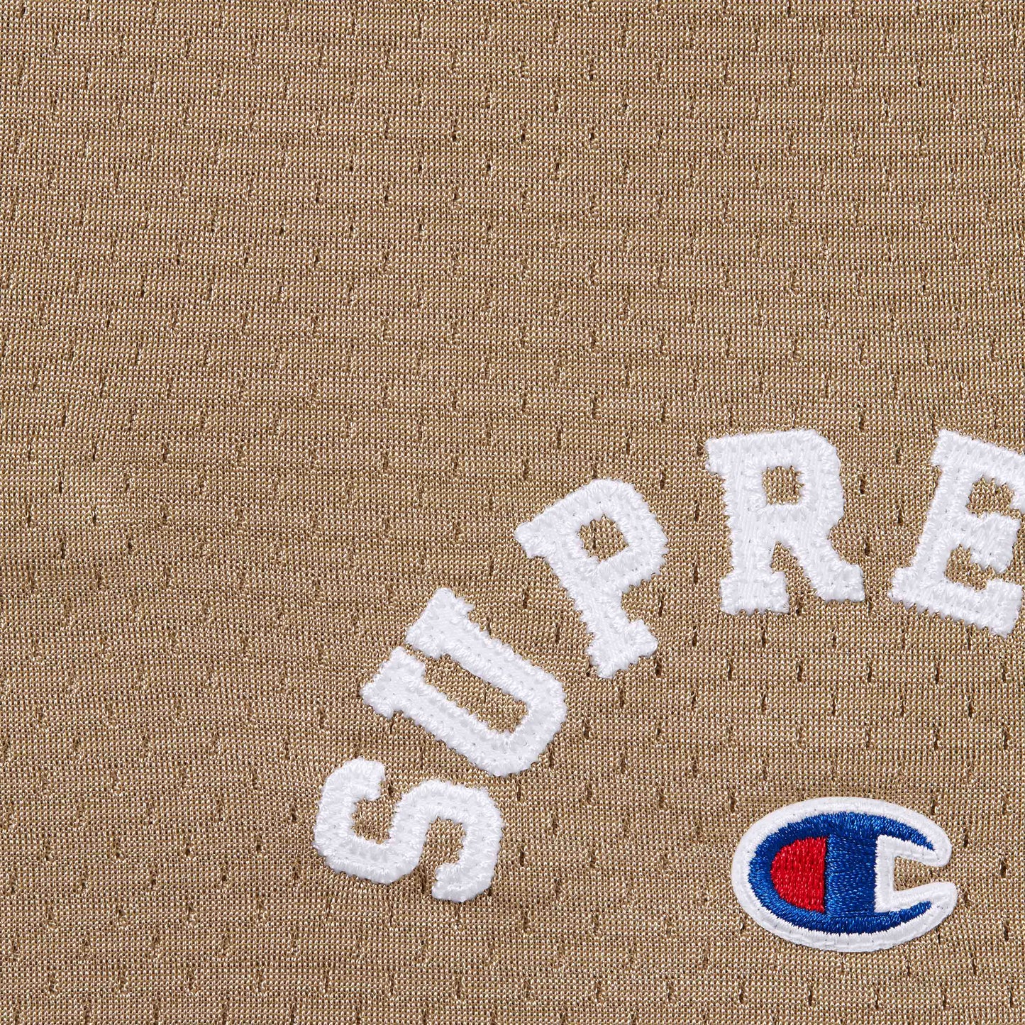 Supreme x Champion Mesh Short "Tan"