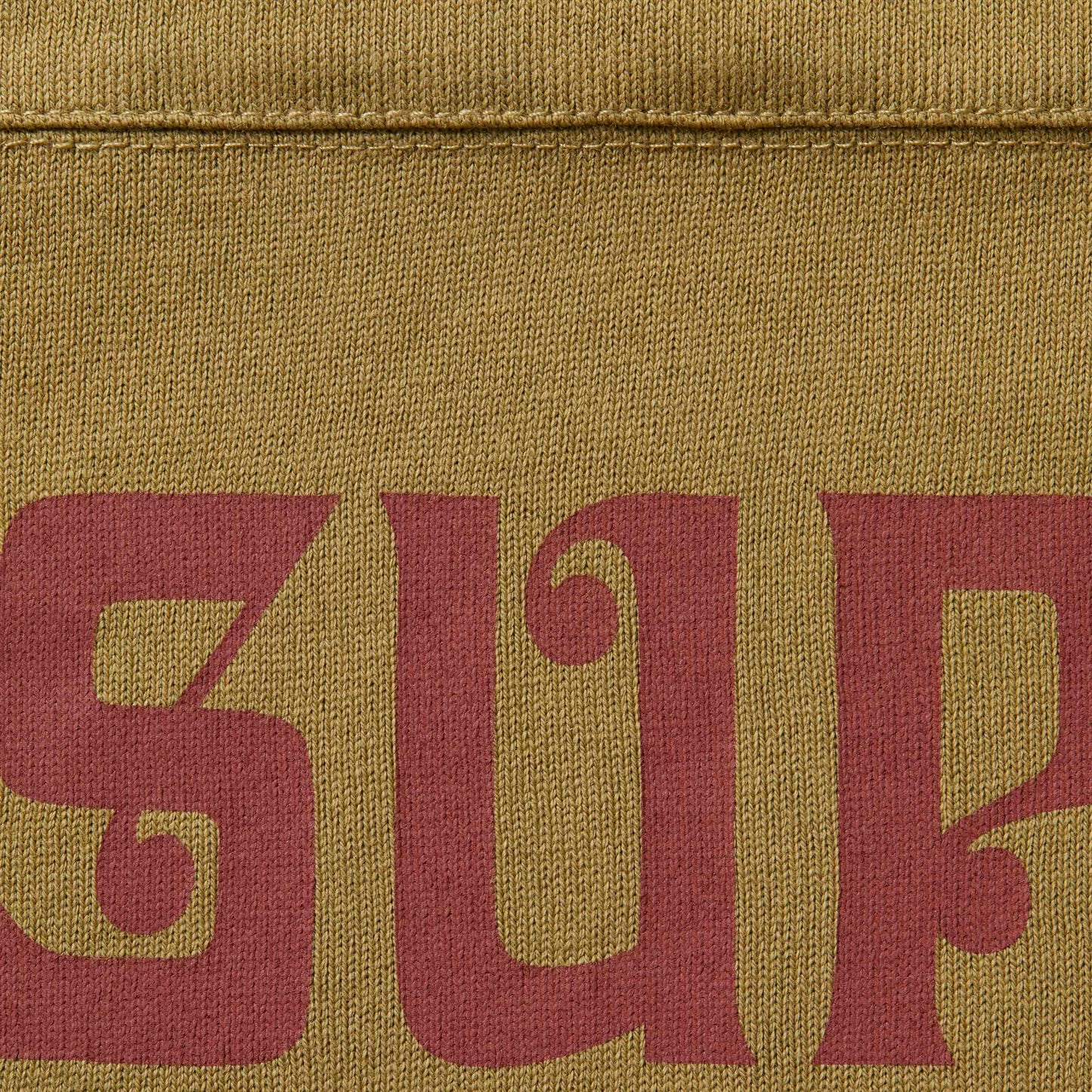 Supreme Affiliated L/S Football Top "Light Olive"