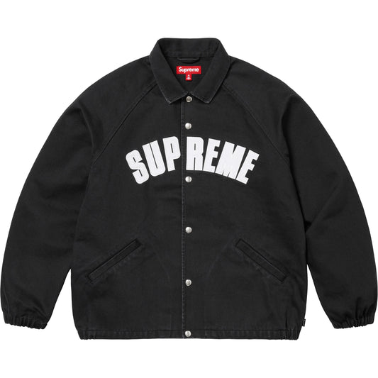 Supreme Arc Denim Coaches Jacket "Black"