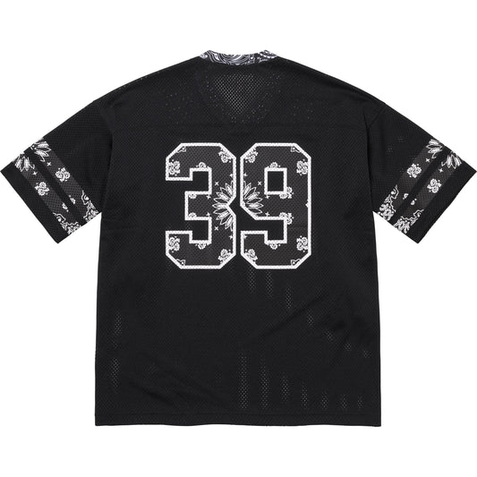 Supreme Bandana Football Jersey "Black"