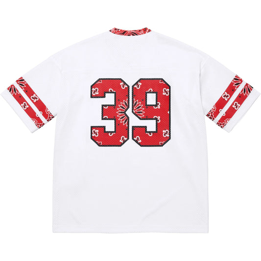 Supreme Bandana Football Jersey "White"