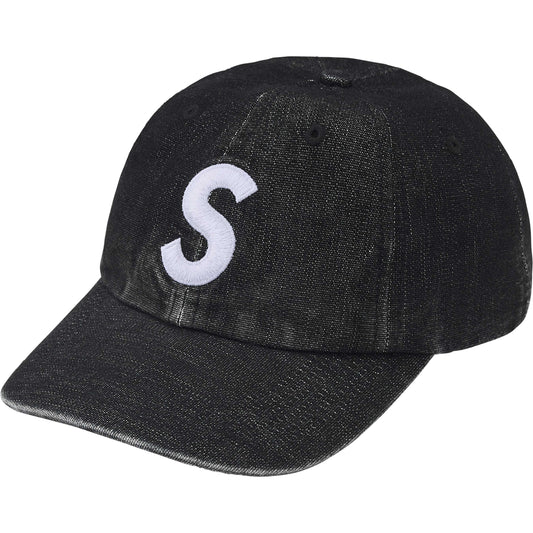 Supreme Cordura Denim S Logo 6-Panel "Black"
