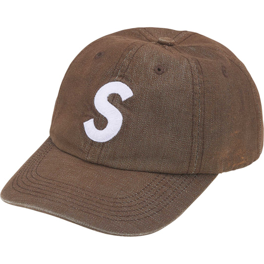 Supreme Cordura Denim S Logo 6-Panel "Brown"