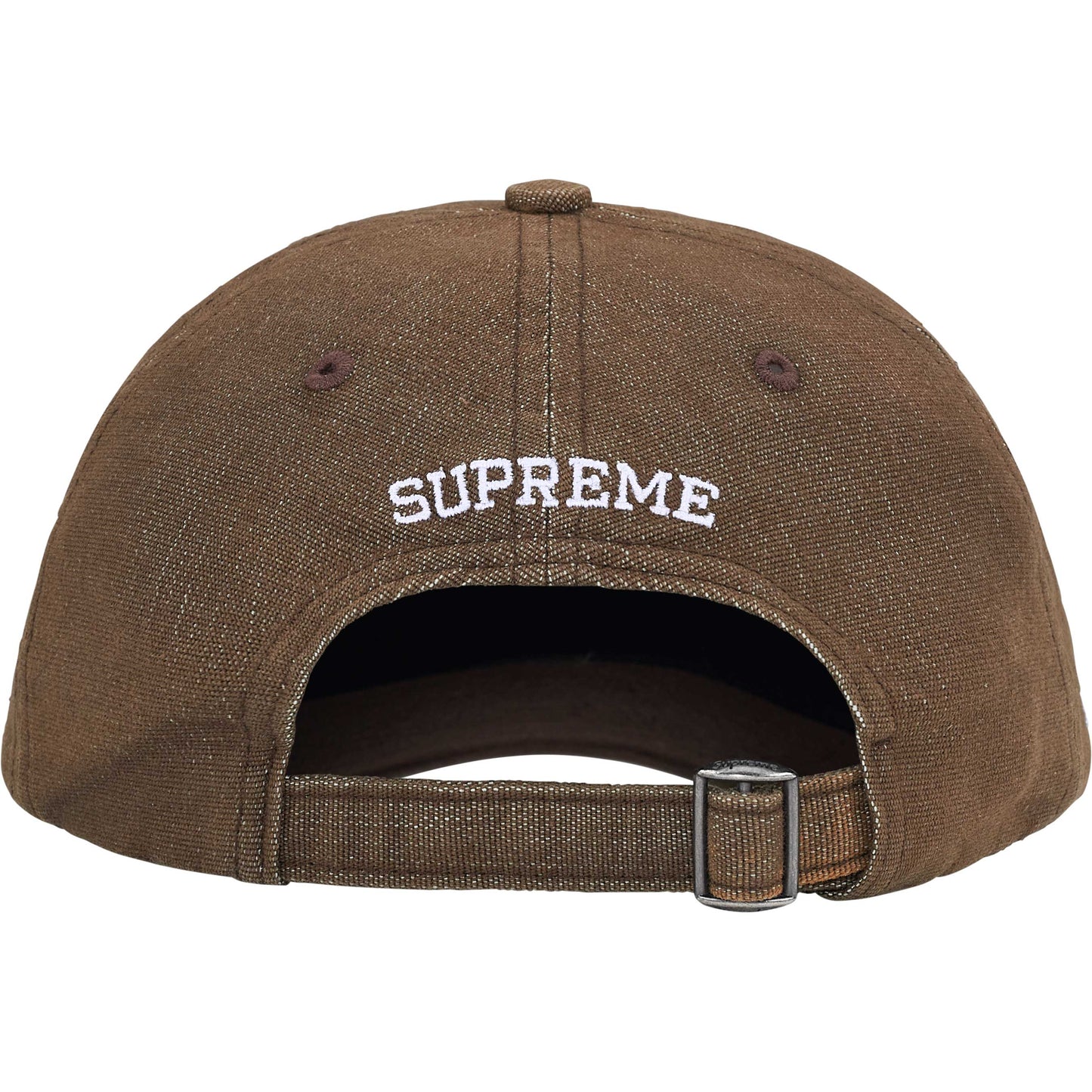 Supreme Cordura Denim S Logo 6-Panel "Brown"