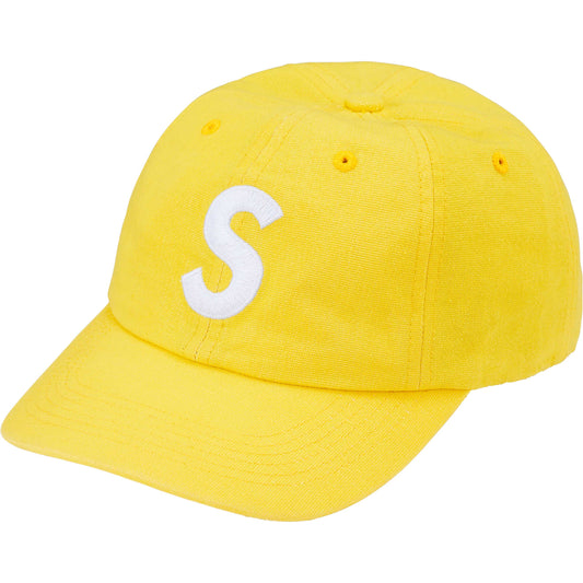 Supreme Cordura Denim S Logo 6-Panel "Yellow"